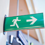 evacuatieroute in appartementsgebouwen